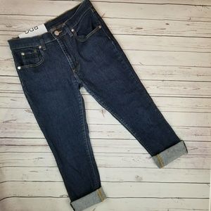 🌈BDG Highwaisted cropped stretch jeans